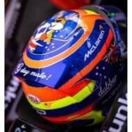 スパーク 1/5 ドライバーズ・ヘルメット マクラーレンF1チーム 2023 F1 オーストラリアGP O.ピアストリ