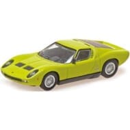 ミニチャンプス 1/87 ランボルギーニ ミウラ 1966 グリーン