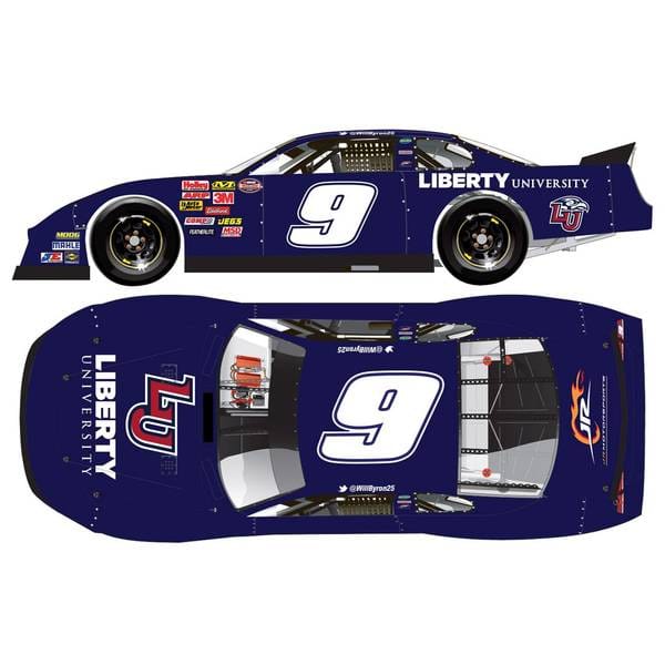 ライオネルレーシング4 シボレー No.9 LIBERTY UNIVERSITY 2014 NASCAR W.バイロン レイトモデル