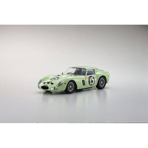 京商 1/18 フェラーリ 250GTO No.15 1962 グッドウッド ウィナー I.アイルランド ライトグリーン