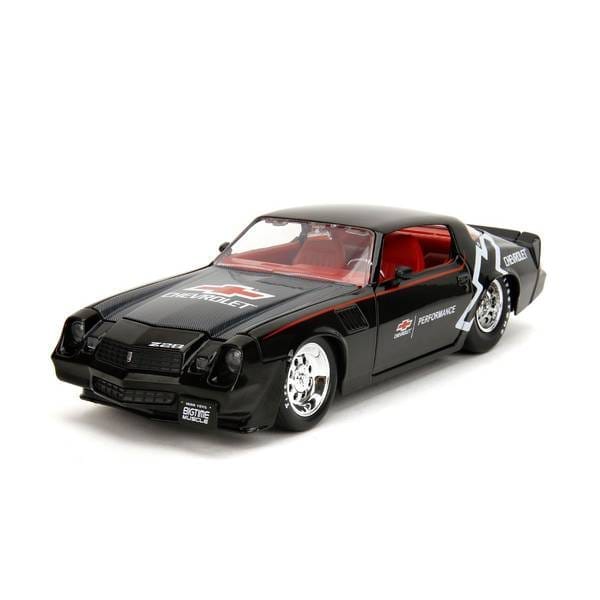 JADATOYS 1/24 シェビー カマロ Z28 1979 ブラック/ロゴ