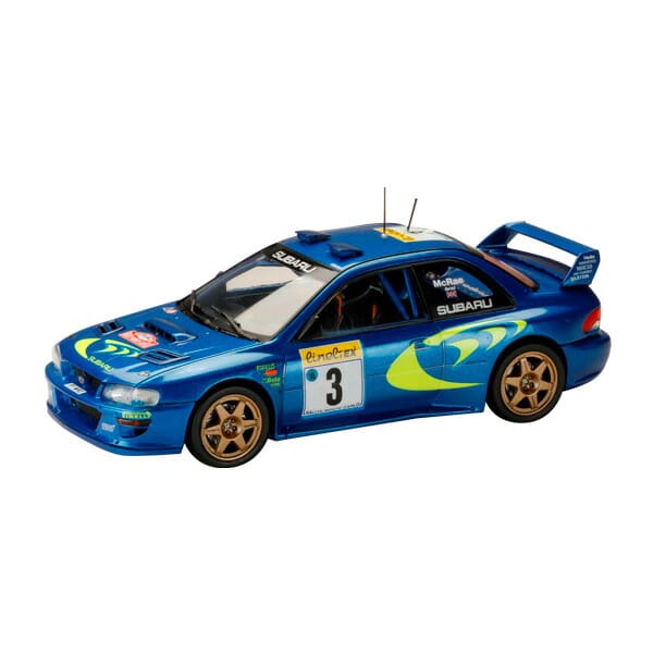 ホビージャパン 1/43 スバル インプレッサ No.3 1998 WRC ラリー・モンテカルロ 3位 C.マクレー/N.グリスト