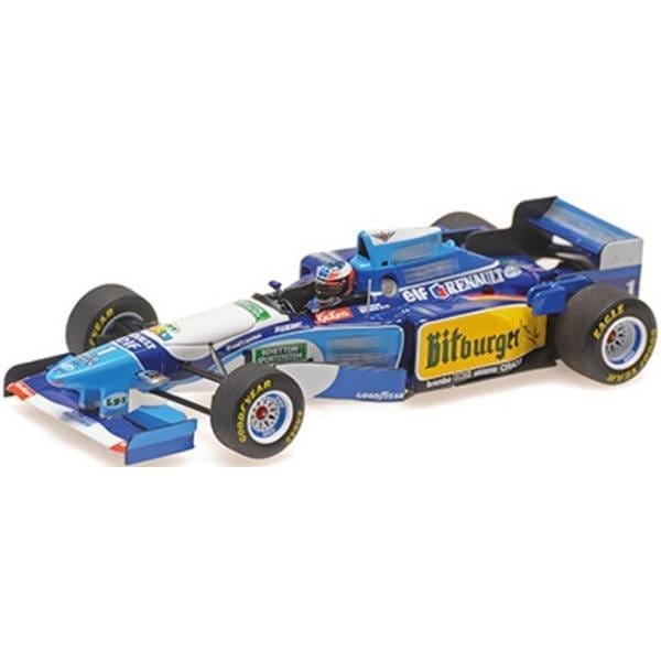 ミニチャンプス 1/43 ベネトン ルノー B195 No.1 1995 F1 ブラジルGP ウィナー M.シューマッハ