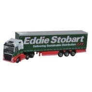 オックスフォード 1/148 ボルボ FH4 Curtainside Eddie Stobart