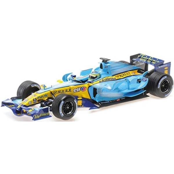 ミニチャンプス 1/18 ルノー R26 No.2 2006 F1 中国GP 3位 G.フィジケラ