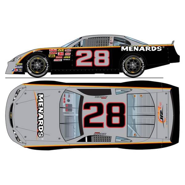 ライオネルレーシング 1/24 シボレー カマロ No.28 MENARD'S FLASHBACK 2018 NASCAR S.メイヤー レイトモデル