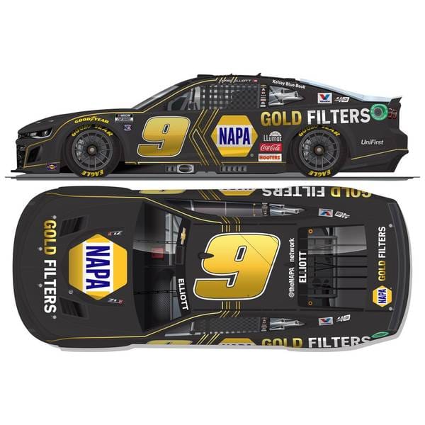 ライオネルレーシング 1/24 シボレー カマロ ZL1 No.9 NAPA GOLD FILTERS 2024 NASCAR C.エリオット