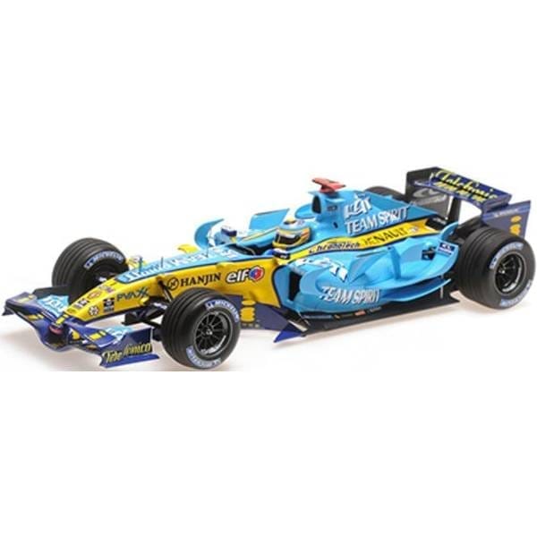 ミニチャンプス 1/18 ルノー R26 No.1 2006 F1 ブラジルGP ワールドチャンピオン F.アロンソ