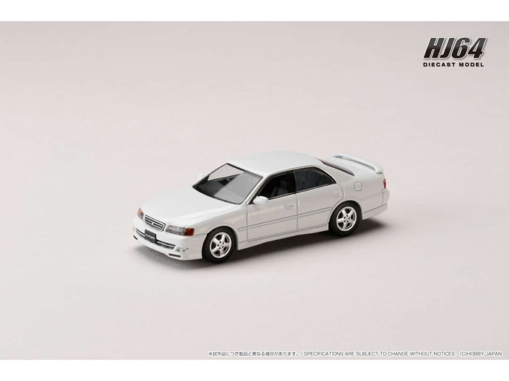 ホビージャパン4 トヨタ チェイサー ツアラー V JZX100 1998 スーパーホワイト II