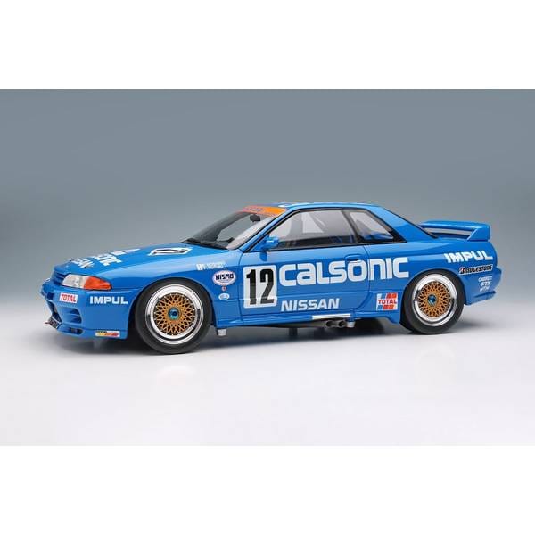 アイドロン 1/18 ニッサン カルソニック スカイライン GT-R No.12 1990 Gr.A JTC 西日本 ウィナー 星野一義/鈴木利男