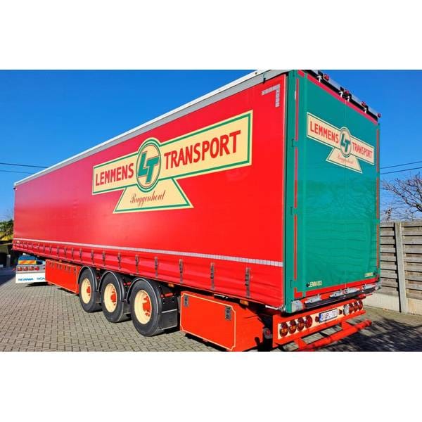 WSIModels 1/50 CURTAINSIDE TRAILER Lemmens 3 AXLE