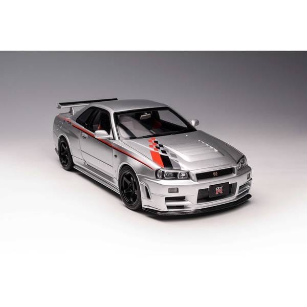 MOTORHELIX 1/18 ニッサン スカイライン GT-R R34 NISMO CUSTOMIZED シルバー