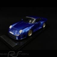 ケス 1/18 ポルシェ 911 タイプ993 GT1 アルメラス ブルー