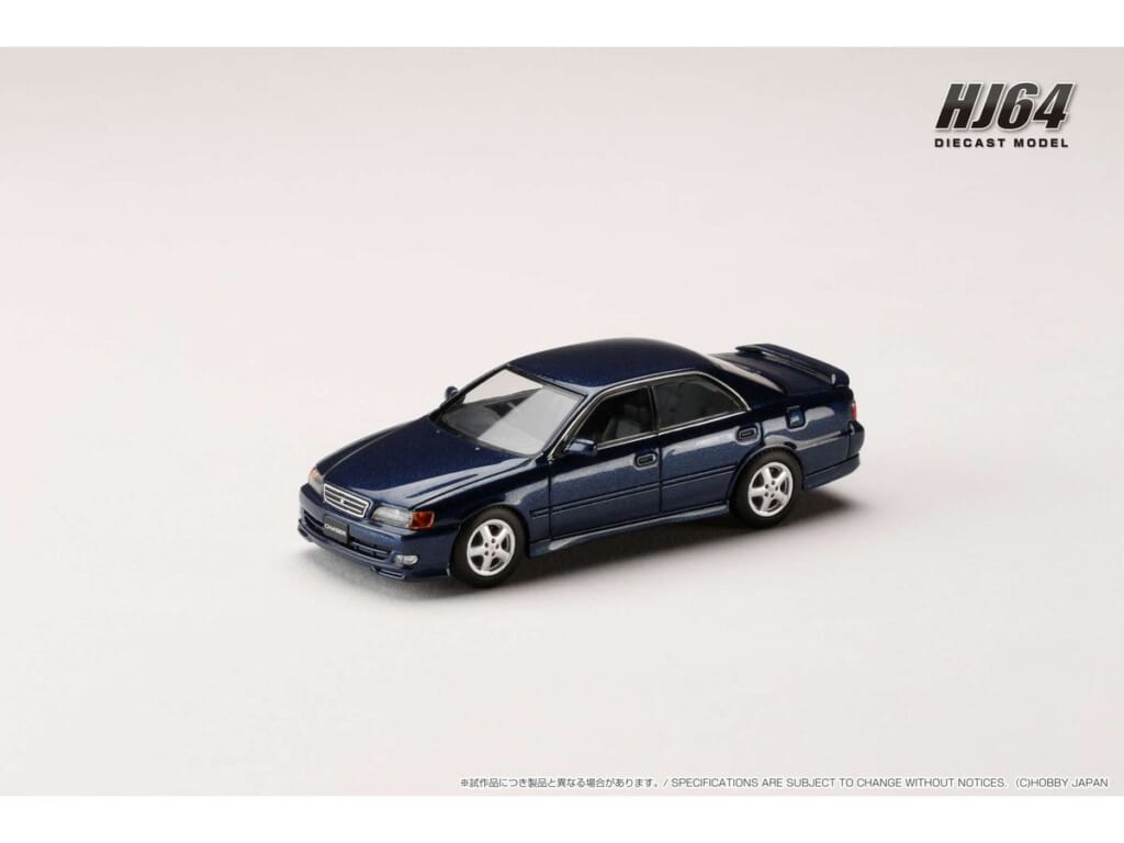 ホビージャパン4 トヨタ チェイサー ツアラー V JZX100 1998 ダークブルーマイカ