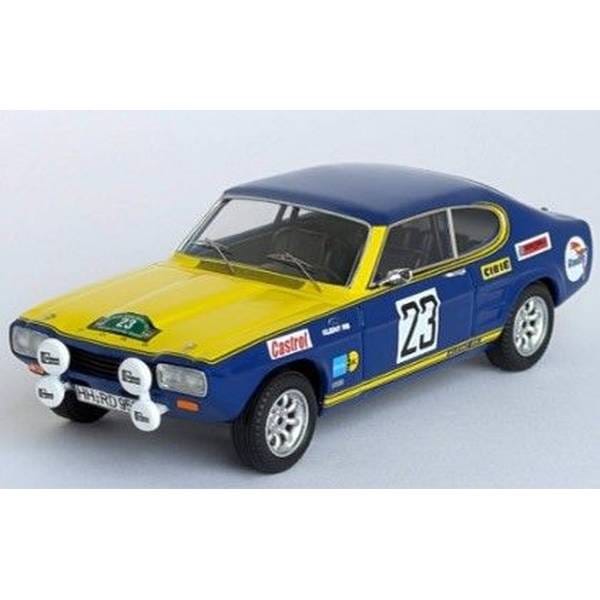 トロフュー 1/43 フォード カプリ 2600 No.23 1971 バイエルンラリー 2位 W.ロール/H.Marecek