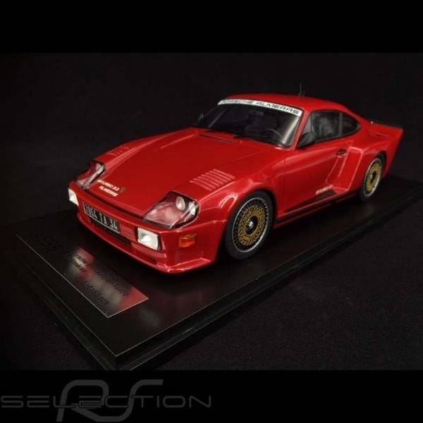 ケス 1/18 ポルシェ 930 Bi ターボ 3.3 アルメラス 1983 レッド