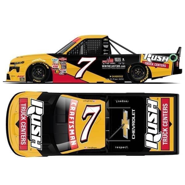 ライオネルレーシング 1/24 シボレー シルバラード No.7 RUSH TRUCK CENTERS 2024 NASCAR C.ボウヤー