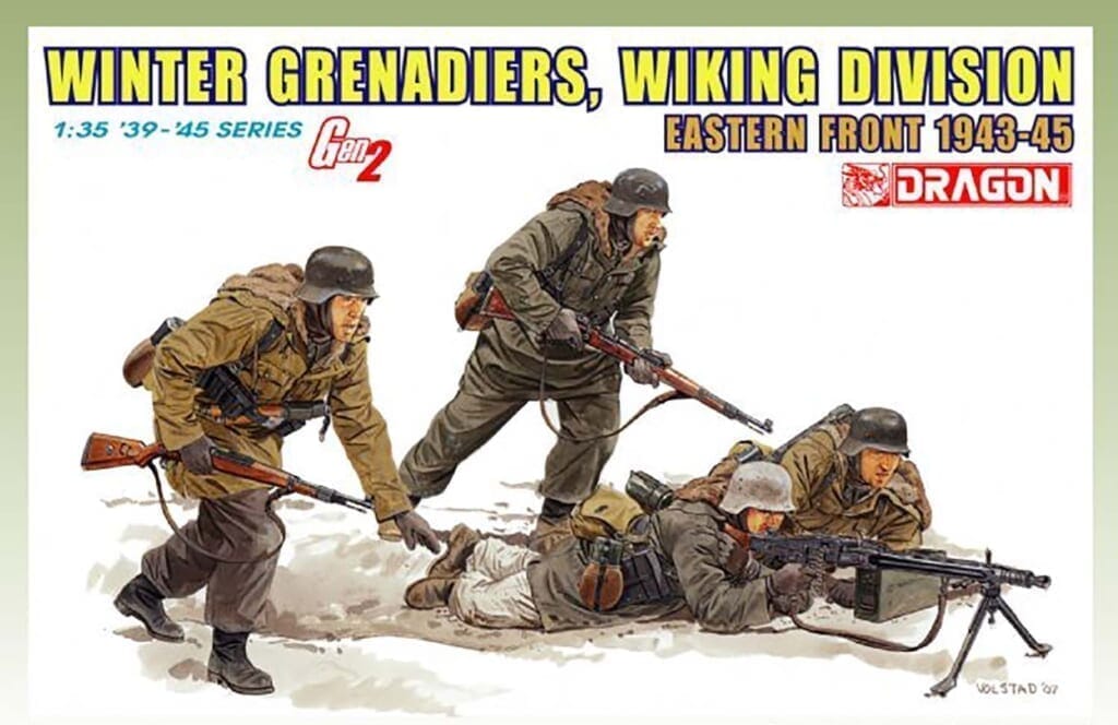 1/35 WW.II ドイツ武装親衛隊 装甲擲弾兵(冬季装備) ヴィーキング師団 東部戦線 1943-1945