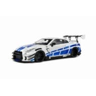 ソリド 1/18 ニッサン GT-R R35 LB WORKS ポール トリビュート 2024 ホワイト/ブルー>