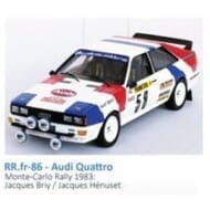 トロフュー 1/43 アウディ クワトロ No.58 1983 WRC ラリー・モンテカルロ J.Briy/J.Henuset>