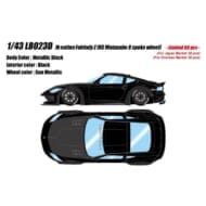 アイドロン 1/43 ニッサン lb nation フェアレディ Z RZ34 RSワタナベ 8スポークホイール ミッドナイトブラック