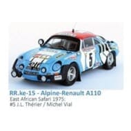 トロフュー 1/43 アルピーヌ ルノー A110 No.5 1975 WRC サファリラリー・ケニア J.L.Therier/M.Vial>