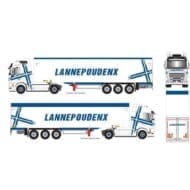 1/43 ボルボ FH 2020 移動床セミトレーラー LANNEPOUDENX>