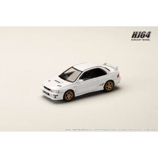 ホビージャパン4 スバル インプレッサ PURE SPORTS COUPE WRX type R STi Version GC8 フェザーホワイト