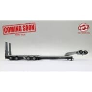 WSIModels 1/50 Drake 4X8 DROP DECK SWINGWING TRAILER + 2X8 DOLLY ホワイト/ブラック>