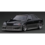 イグニッションモデル 1/18 トヨタ VERTEX JZX100 マークII ブラック/ガンメタリック