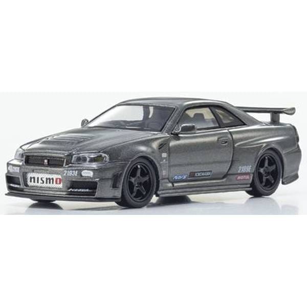 1/64 ニッサン スカイライン R34 GT-R ニスモ CRS Ver.LED搭載 グレー [MOTN]