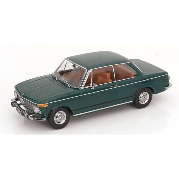 KKスケール 1/18 BMW 1802 1.シリーズ Facelift 1971 ダークグリーン