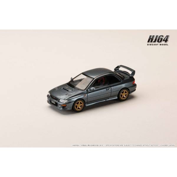 1/64 スバル インプレッサ PURE SPORTS COUPE WRX type R STi GC8 V WRフロントバンパー クールグレーメタリック