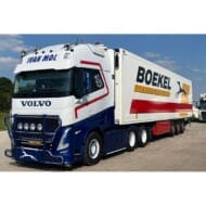 1/50 ボルボ FH5 GLOBETROTTER XL 6X2 TAG AXLE REEFER TRAILER 3 AXLE Ivan Mol Transport>