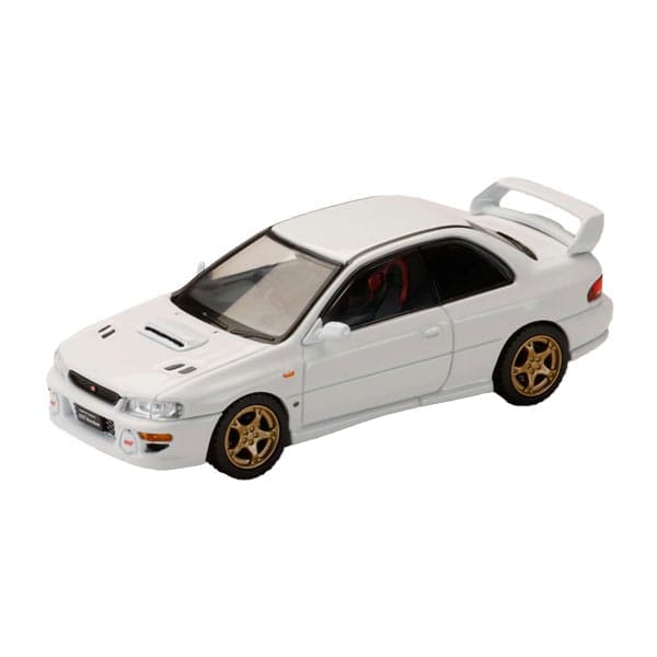 1/64 スバル インプレッサ PURE SPORTS COUPE WRX type R STi GC8 V WRフロントバンパー ピュアホワイト