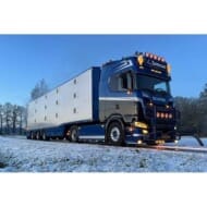 1/50 スカニア S HIGHLINE CS20H 4X2 ISO THERM LIVE STOCK TRAILER 3 AXLE Transportbedrijf L.Janmaat