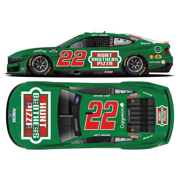 ライオネルレーシング4 シボレー カマロ ZL1 No.22 HUNT BROTHERS PIZZA 2025 NASCAR J.ロガーノ