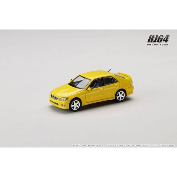 1/64 レクサス IS 200 E10 1999 イエロー