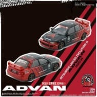 1/64 ミツビシ ランサーエボリューションIII ADVAN 右ハンドル仕様>