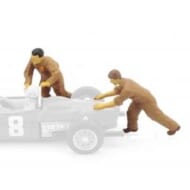 ブルム 1/43 車を押すフェラーリのメカニック