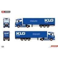 WSIModels 1/87 DAF XG+ MY25 4X2 BOX TRAILER/3 AXLE KLG Europe>