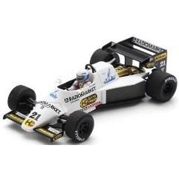 スパーク 1/43 スピリット 101 No.21 1984 F1 サンマリノGP M.Baldi