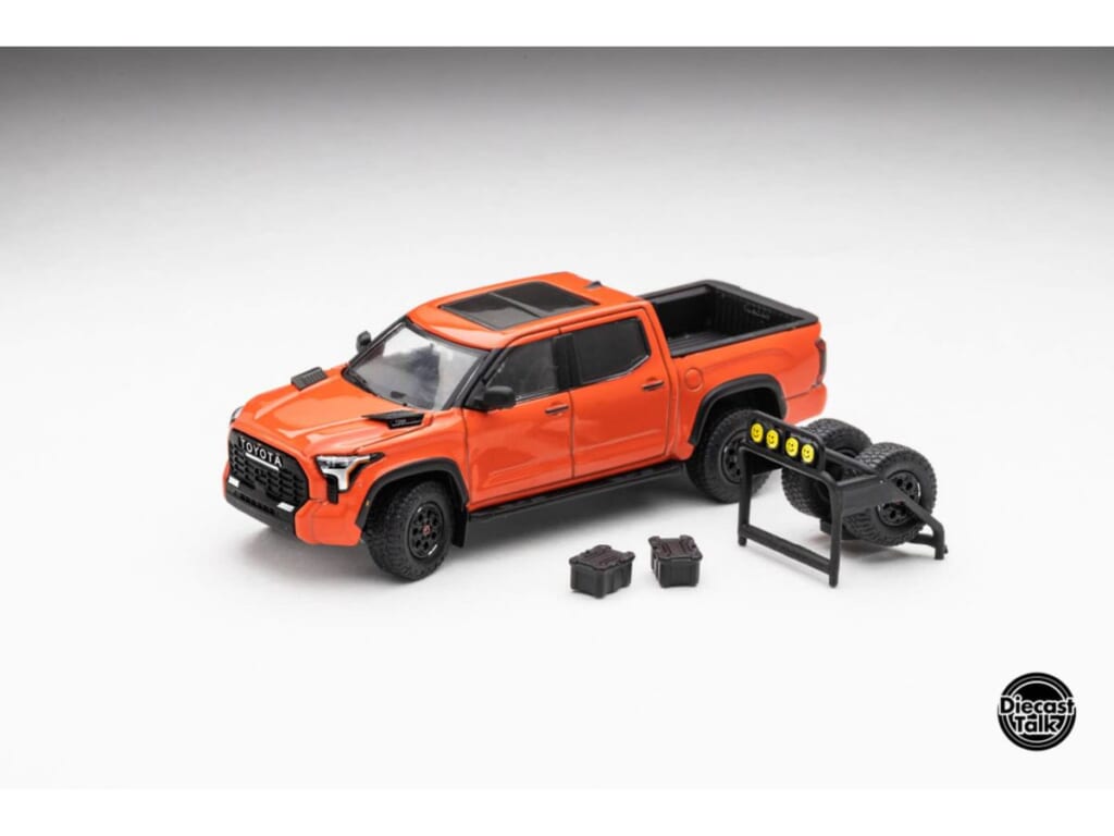 ゲインコーププロダクツ4 トヨタ タンドラ TRD PRO ソーラーオクタン DiecastTalk特注