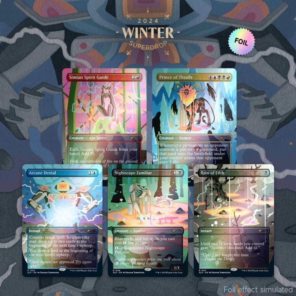 マジック:ザ・ギャザリング Secret Lair Winter Superdrop 2024 Prismatic Nightmares Foil Edition