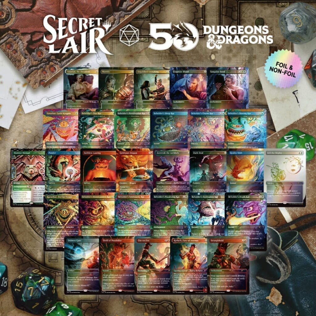 マジック:ザ・ギャザリング Secret Lair D&D 50th Anniversary Superdrop D&D 2024 Everything Bundle