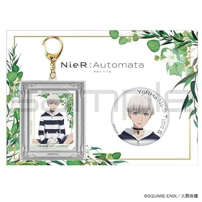 NieR:Automata Ver1.1a 缶バッジ&アクリルキーホルダーSET 9S