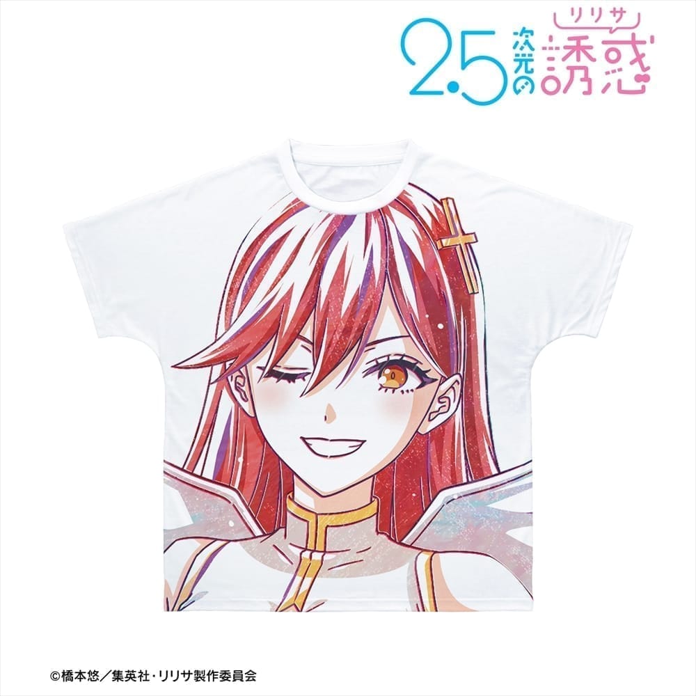 2.5次元の誘惑 アリエル 天使空挺隊 Ani-Art フルグラフィックTシャツユニセックス(サイズ/XL)