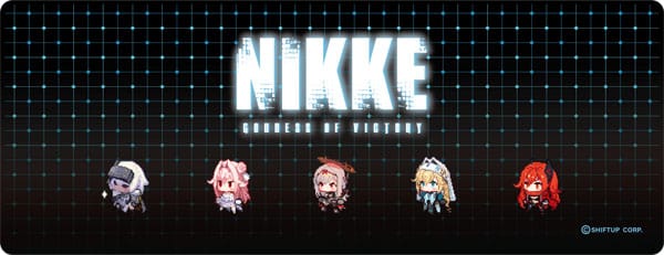 「勝利の女神:NIKKE」 デスクマット ゴッデス部隊 ドット絵ver.