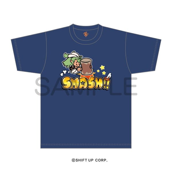 勝利の女神:NIKKE Tシャツ SMASH SODA! ネイビー L