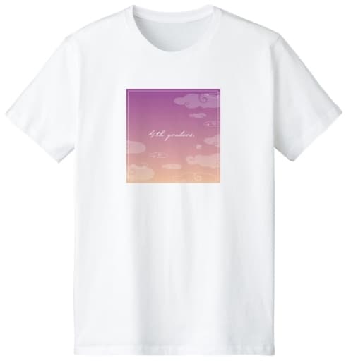 四年生(空) Tシャツ ホワイト メンズLサイズ 「忍たま乱太郎」